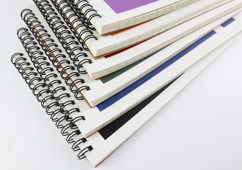 Aacehlh Top Spiral Steno Pads 6 Pack Notepads 6x9 Inches 80 Sheets White Paper Gregg Rule Steno Notebooks for Writing Notes in School  University  College  Office - Image 4